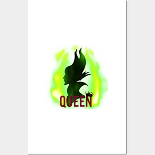 EVIL QUEEN T SHIRT Posters and Art